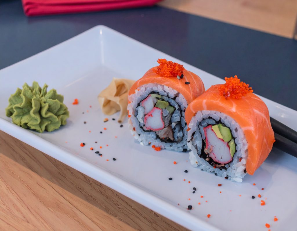 Sushi Tei, Japanese Cuisine at Changi Airport, Singapore.