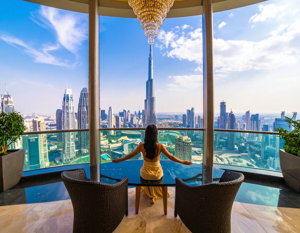 Stunning view of entire city from hotel