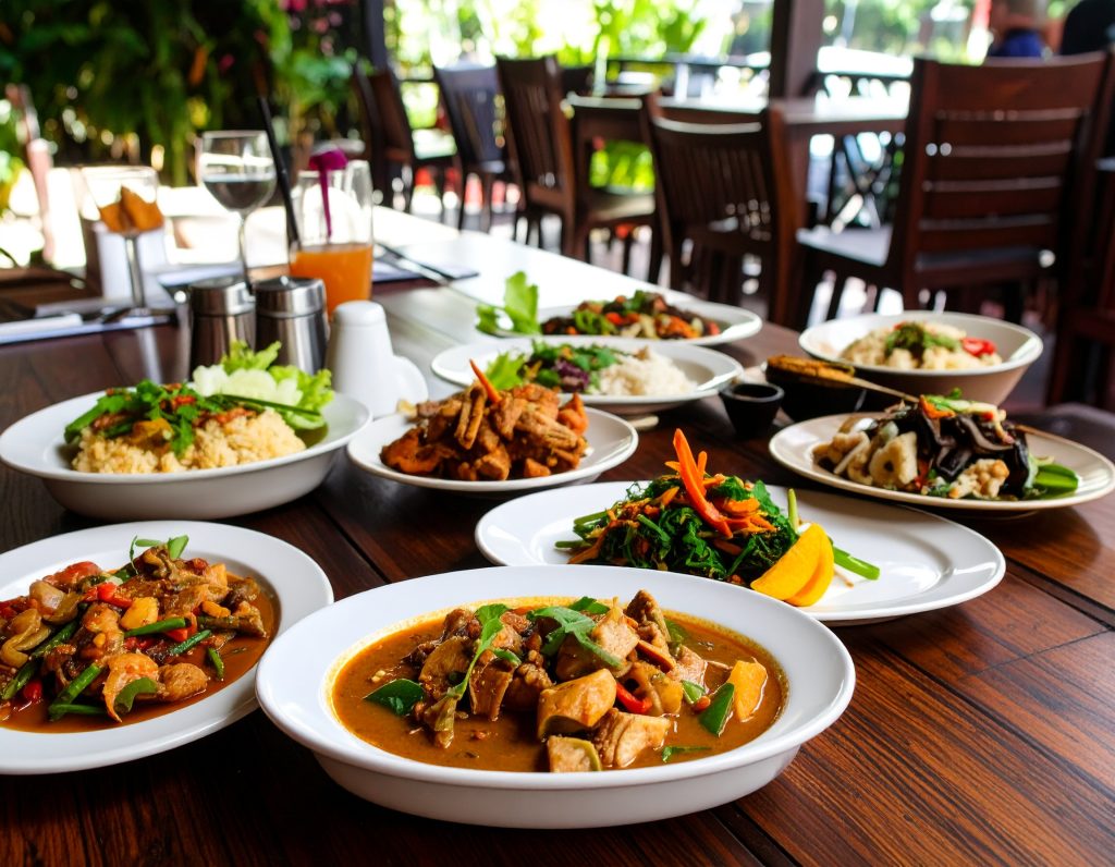 Violet Oon restaurant at Jewel Changi serving authentic Peranakan cuisine.