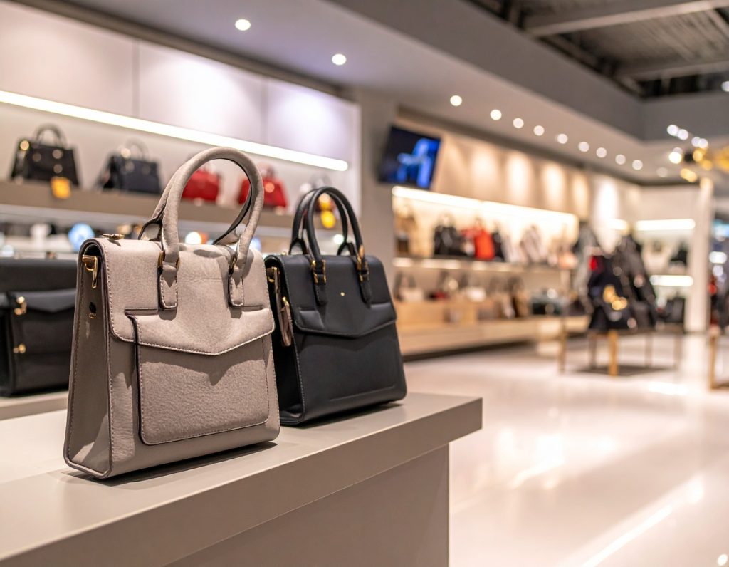 Louis Vuitton boutique interior at Bangkok airport.
