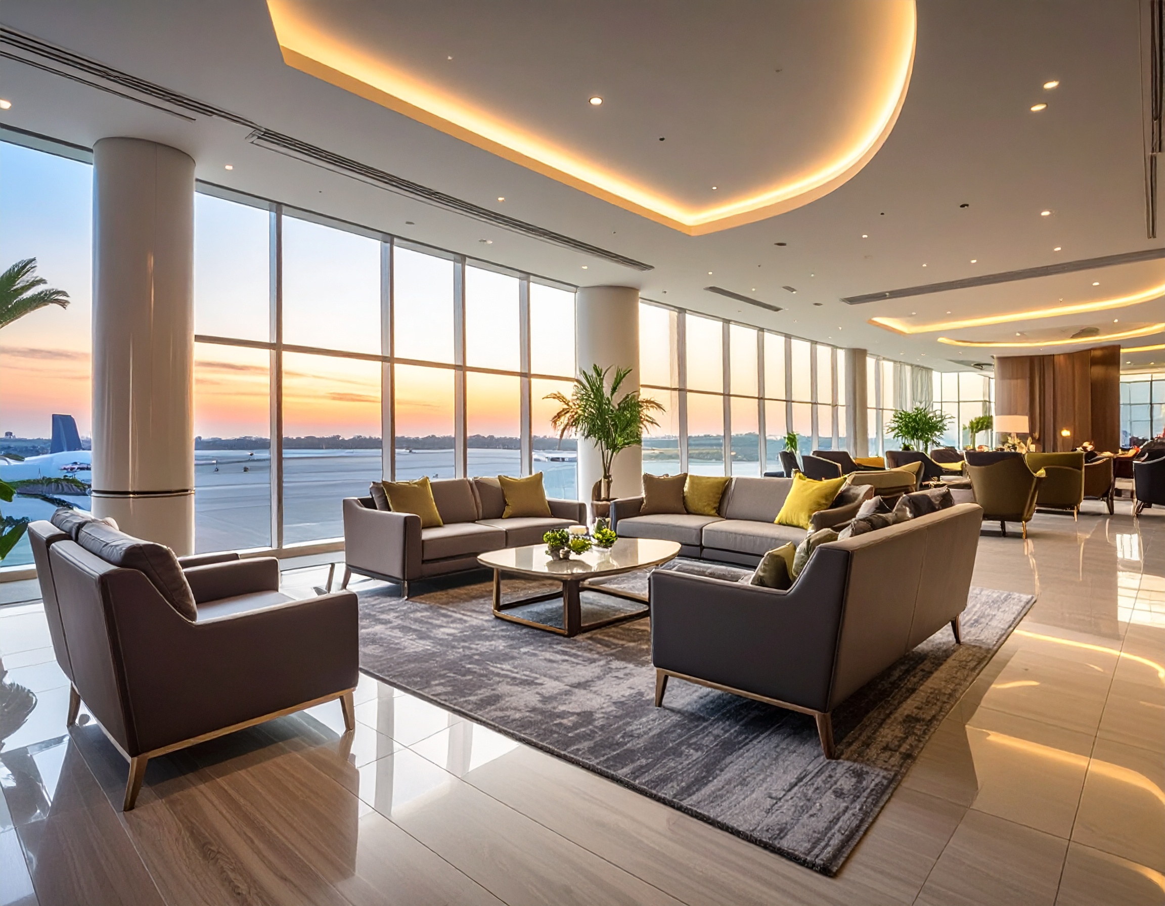 Cathay Pacific’s new Beijing Capital Airport lounge featuring elegant design and teahouse-inspired interiors.