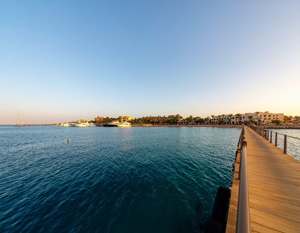 Hurghada Marina along Egypt’s Red Sea coast.